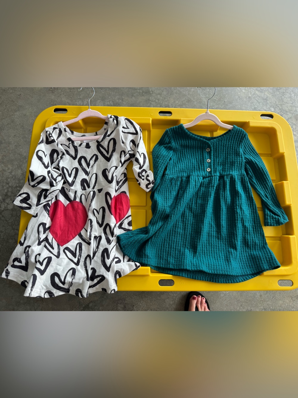 2 12-18 month toddler girl fall dresses